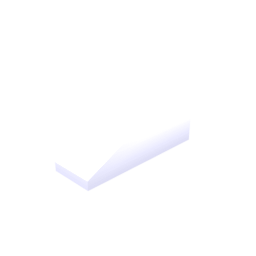 Flat Brick Slope 3x1